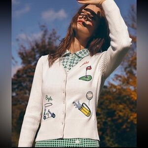 Tory Burch sweater cardigan M